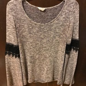Pacsun, bell sleeve blouse